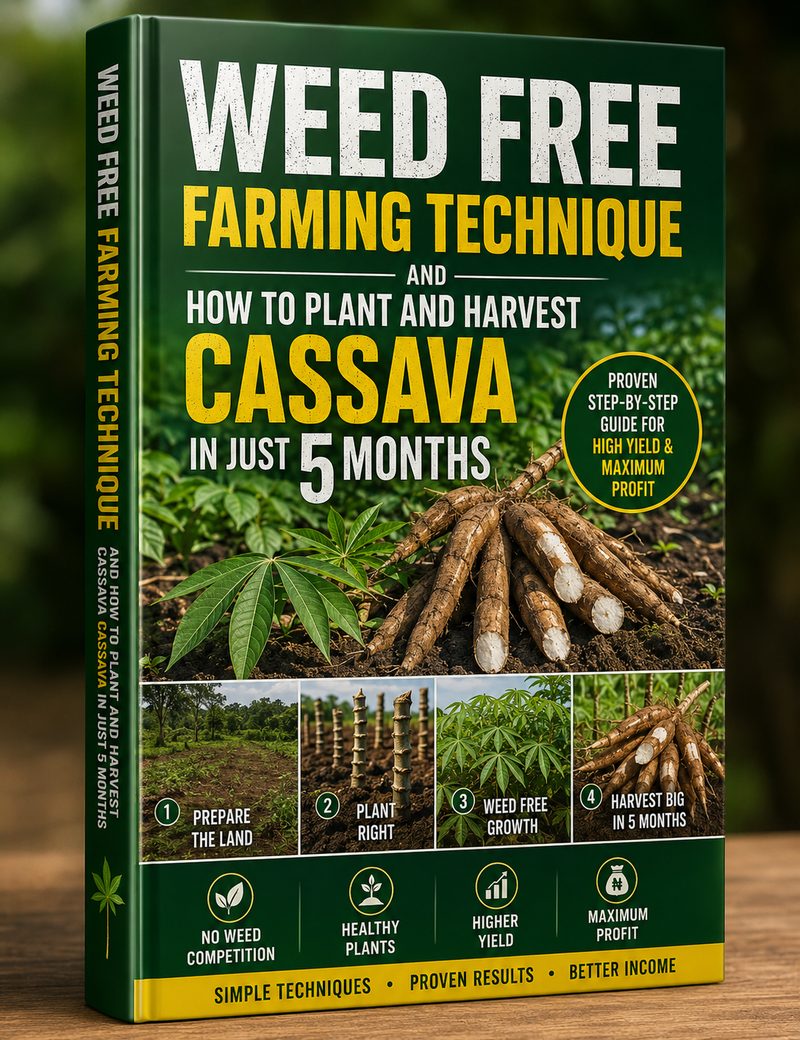 Weed-Free Farming Technique guide cover
